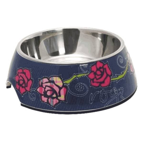 ROGZ Bubble bowlz 2u1 S denim rose činija za pse 0