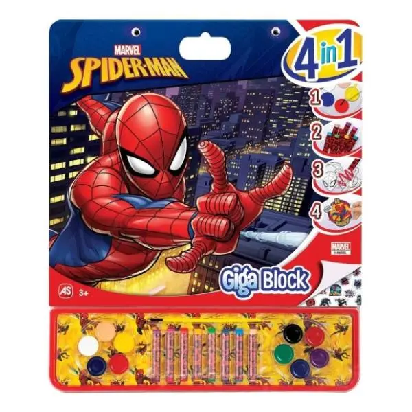 Set za bojenje Spiderman 0