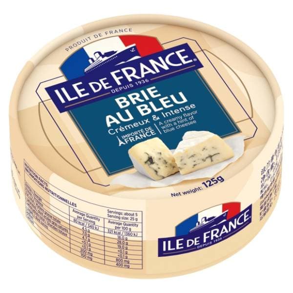 Sir ILE DE FRANCE Brie sa plavim plesnima 125g 0
