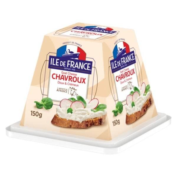 Sir ILE DE FRANCE Chavroux pyramide nature 150g 0
