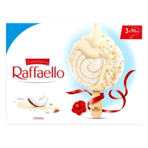 Sladoled RAFFAELLO 3x90ml 0