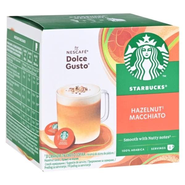 STARBUCKS hazelnut macchiato kapsule 123g 12kom 0