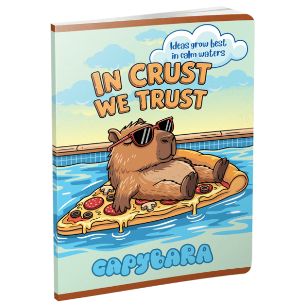 Sveska A5 dikto OPTIMUM Trendy Capybara 52lista 1kom 0