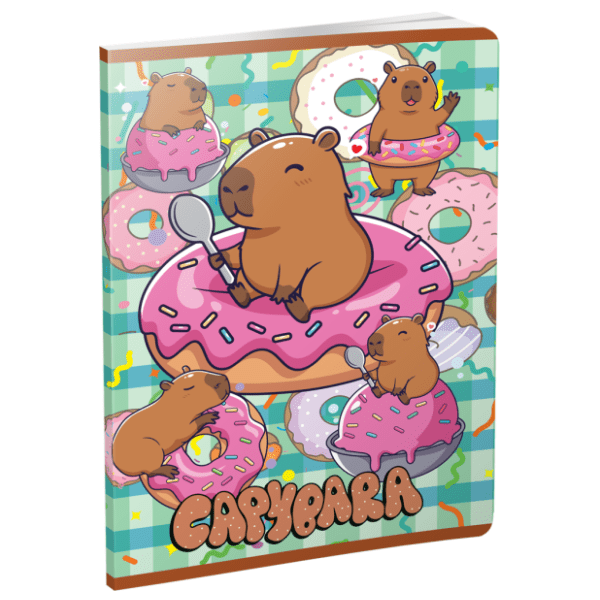 Sveska A5 dikto OPTIMUM Trendy Capybara 52lista 1kom 2