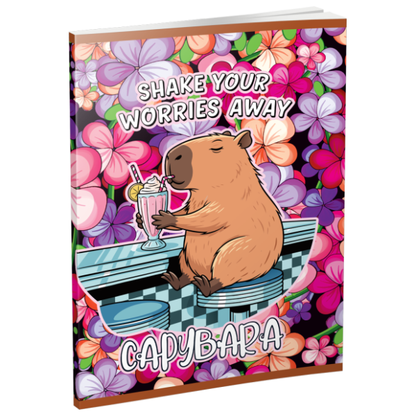 Sveska A5 karo OPTIMUM Capybara 52lista 1kom 0