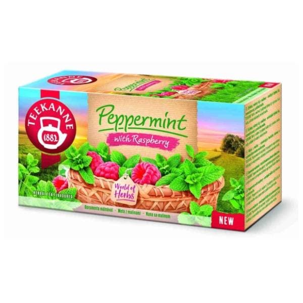 TEEKANNE čaj nana malina 30g 0