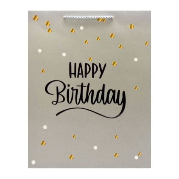 Ukrasna kesa L OPTIMUM Happy birthday 1kom 2