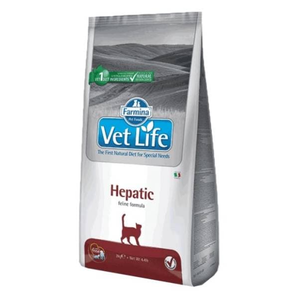 VET LIFE Hepatic hrana za mačke 2kg 0