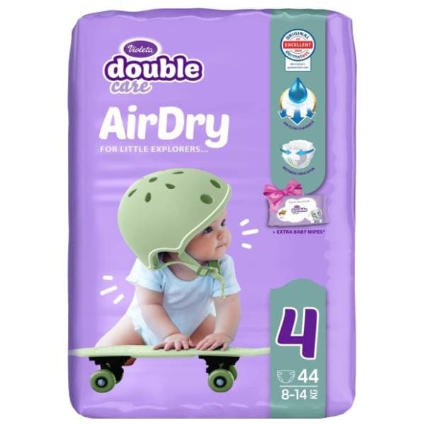 VIOLETA pelene Air dry maxi 4 44kom 0