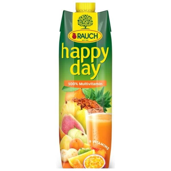 Voćni sok HAPPY DAY multivitamin 100% 1l 0