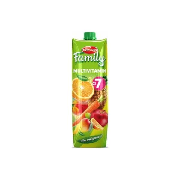 Voćni sok NECTAR Family multivitamin 1l 0