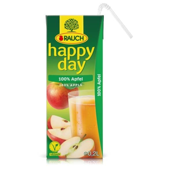 Voćni sok RAUCH Happy day 100% jabuka 200ml 0