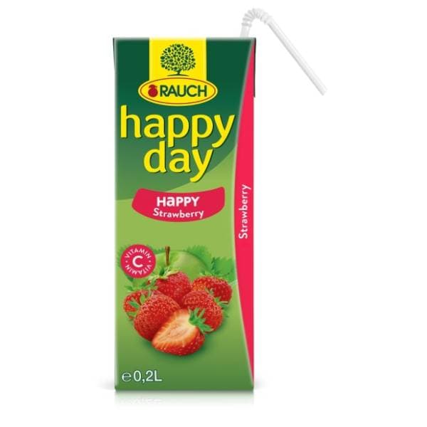 Voćni sok RAUCH Happy day family jagoda 200ml 0