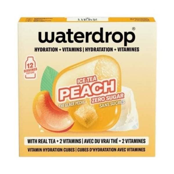 WATERDROP Ice tea peach piće u kockicama 25,2g 12kom 0