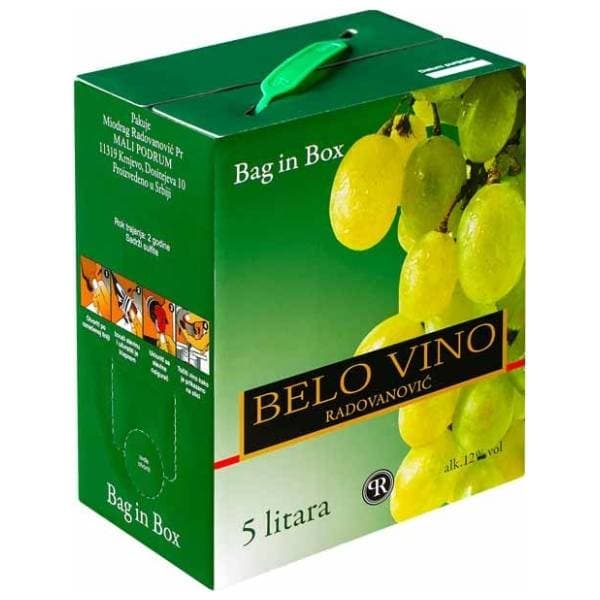Belo vino RADOVANOVIĆ 5l 0