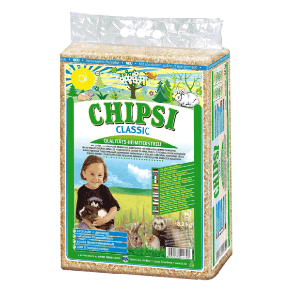 CHIPSI Classic piljevina za glodare 15l 1kg 0