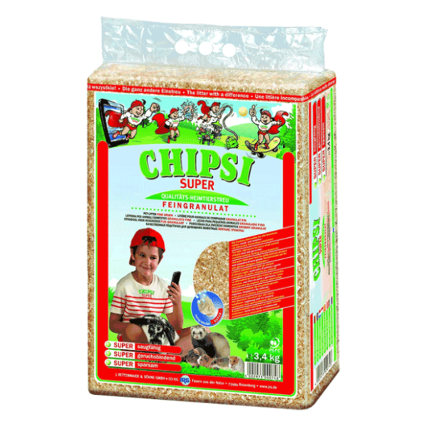 CHIPSI Super piljevina za glodare 60l 3,4kg 0