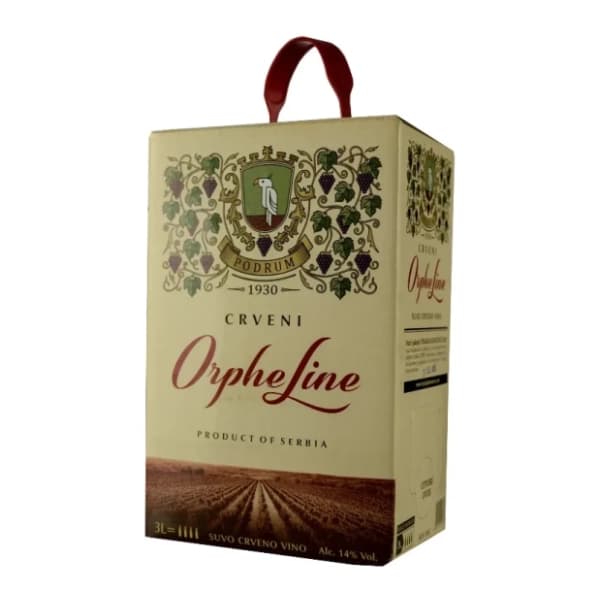 Crveno vino KOVAČEVIĆ Orfelin bag in box 3l 0