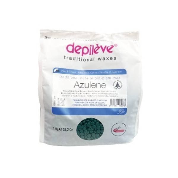 DEPILEVE Bio azulene topli vosak za depilaciju u perlama 1kg 0