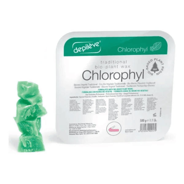 DEPILEVE Bio hlorofil topli vosak za depilaciju 4x125g 0