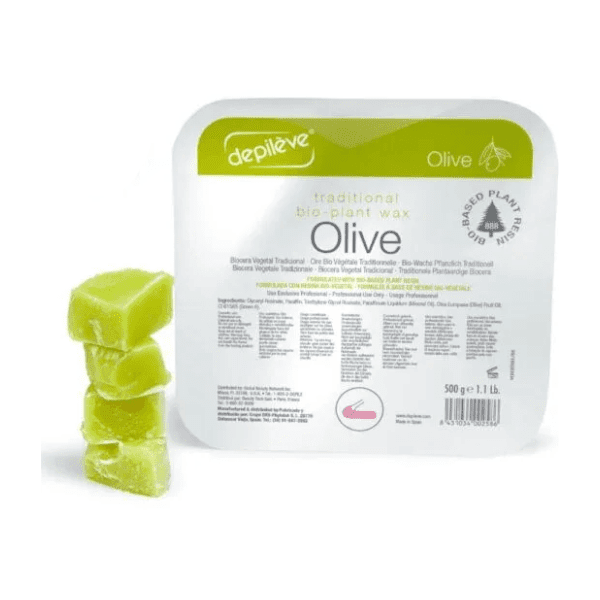 DEPILEVE Bio oliva topli vosak za depilaciju 4x125g 0