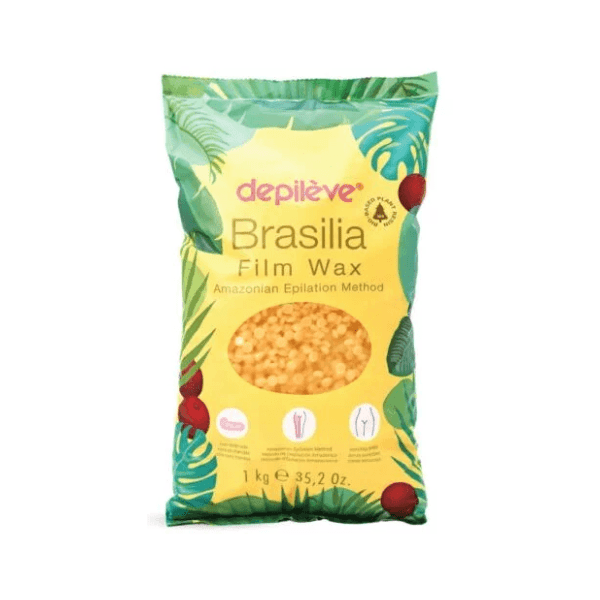 DEPILEVE Brazilia film vosak za depilaciju u perlama 1kg 0