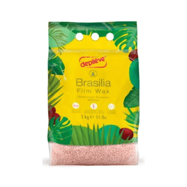 DEPILEVE Brazilia film vosak za depilaciju u perlama 5kg 0