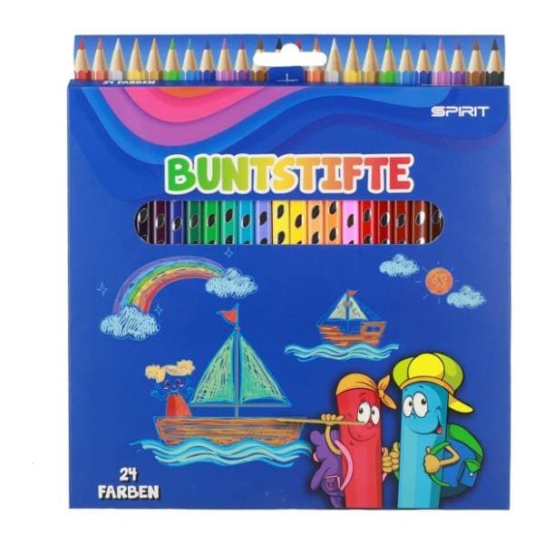 Drvene boje SPIRIT classic 24kom 0