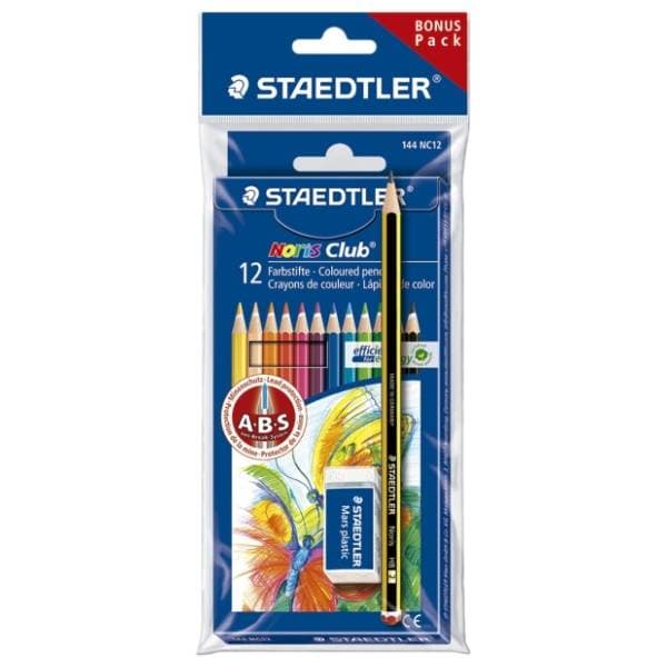 Drvene boje STAEDTLER noris club 12kom 0