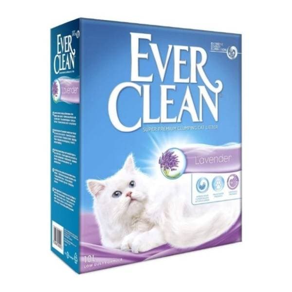 EVERCLEAN Lavander posip za mačke 10l 0