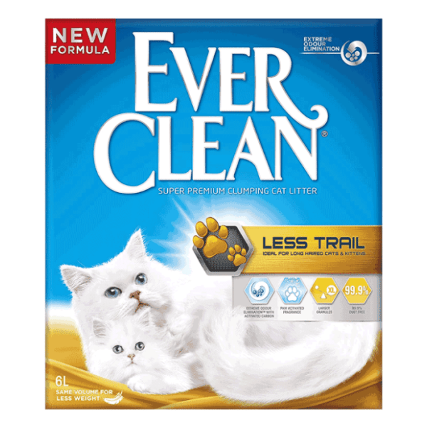 EVERCLEAN Litterfree paws posip za dugodlake mačke 6l 0