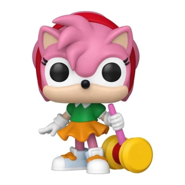 Figura Amy Rose with Piko hammer Sonic The Hedgehog FUNKO 1