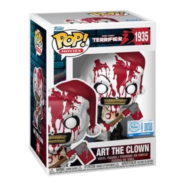Figura Art The Clown bloody with axe Terrifier FUNKO 0