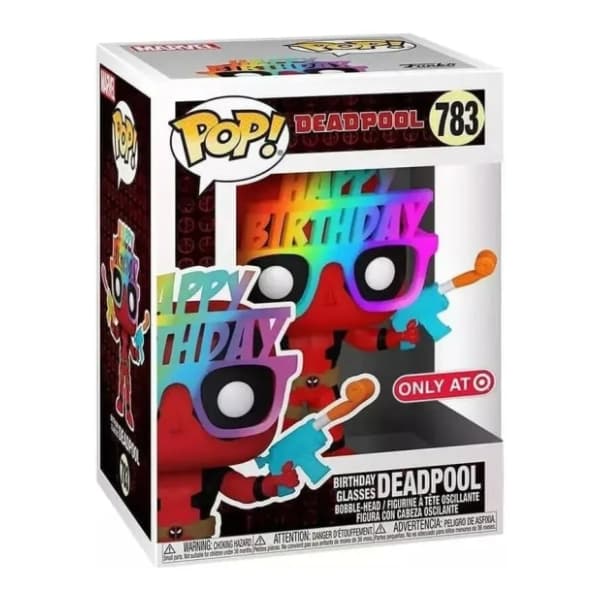 Figura Birthday Glasses Deadpool special edition FUNKO 0