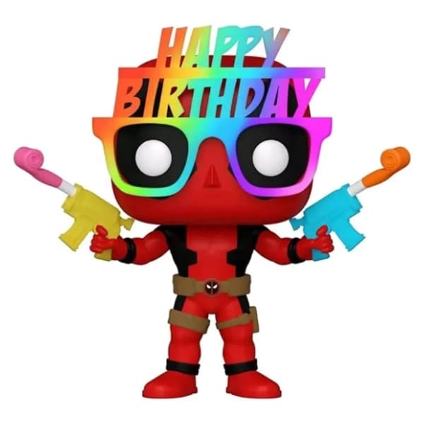 Figura Birthday Glasses Deadpool special edition FUNKO 1