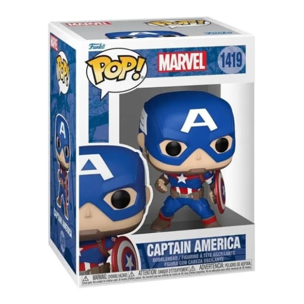 Figura Captain America Marvel New Classic FUNKO 0