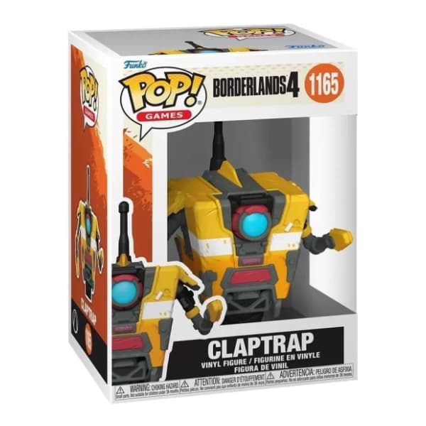 Figura Claptrap Borderlands 4 FUNKO 0