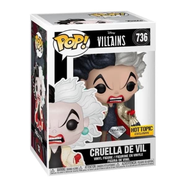 Figura Cruella De Vil 101 Dalmatians FUNKO 0