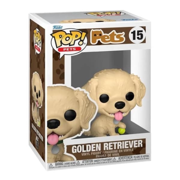 Figura Golden Retriever Pets FUNKO 0