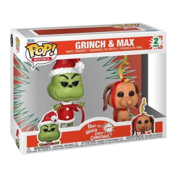 Figura Grinch & Max How Grinch Stole Christmas FUNKO 0