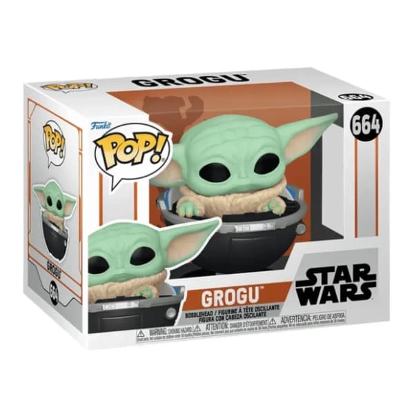 Figura Grogu in hovering pram Star Wars FUNKO 0