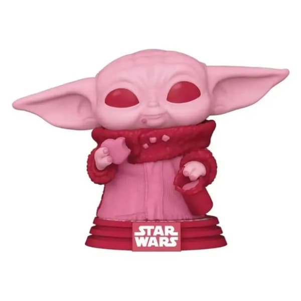 Figura Grogu with cookies Star Wars Valentines FUNKO 1