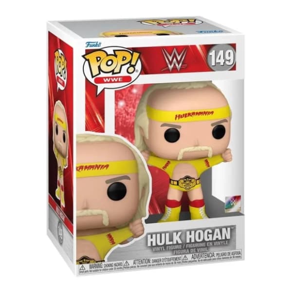 Figura Hulk Hogan with belt Wwe FUNKO 0