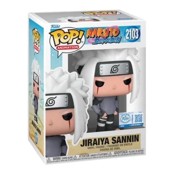 Figura Jiraiya Sannin Naruto Shippuden FUNKO 0