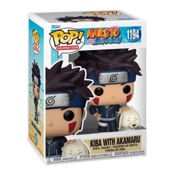Figura Kiba With Akamaru Naruto Shippuden FUNKO 0