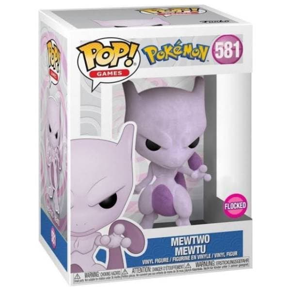 Figura Mewtwo Flocked Pokemon FUNKO 0