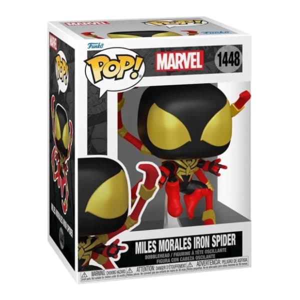 Figura Miles Morales Iron Spider Spiderman FUNKO 0