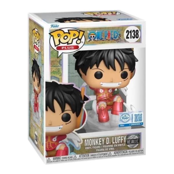 Figura Monkey D Luffy metallic One Piece FUNKO 0