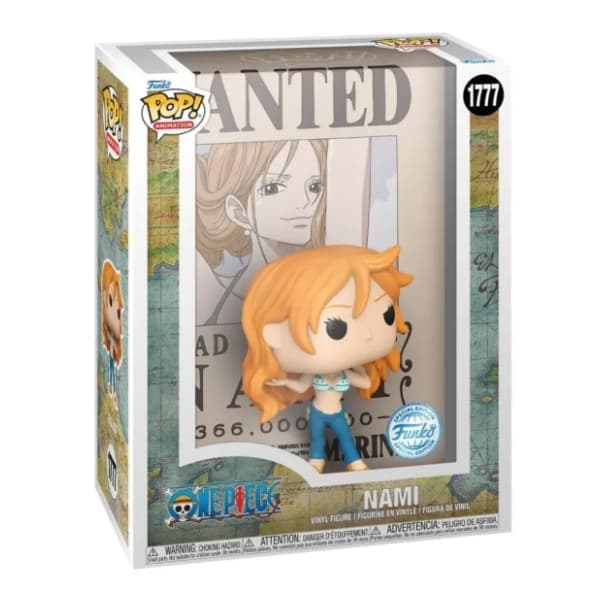 Figura One Piece Nami wanted Game Case FUNKO 0