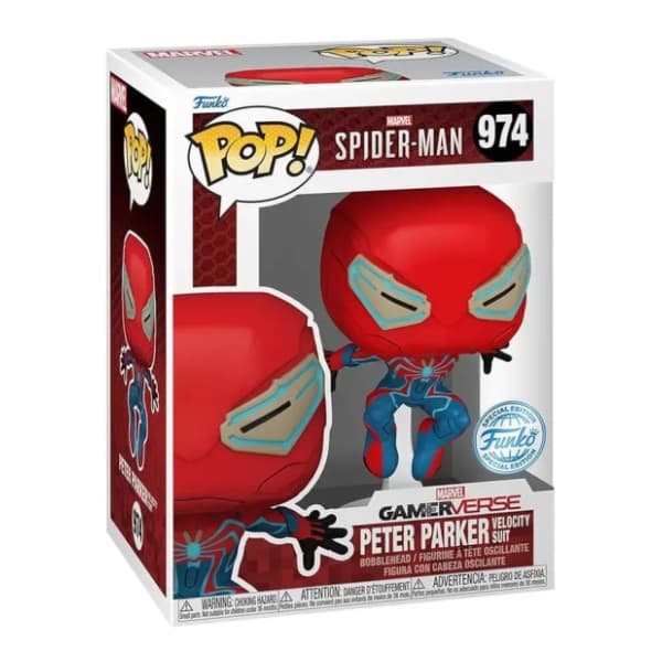 Figura Peter Parker velocity suit Spiderman FUNKO 0